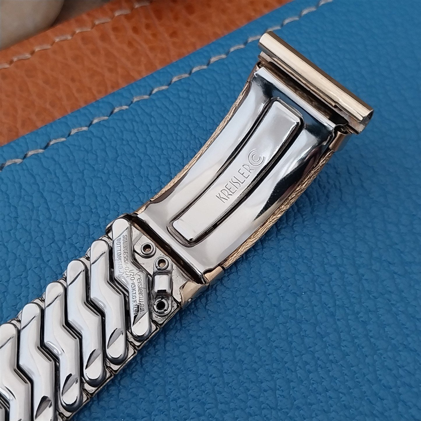 Vintage Gold-Filled 19mm 18mm 17mm Kreisler Double Feature Classic Watch Band