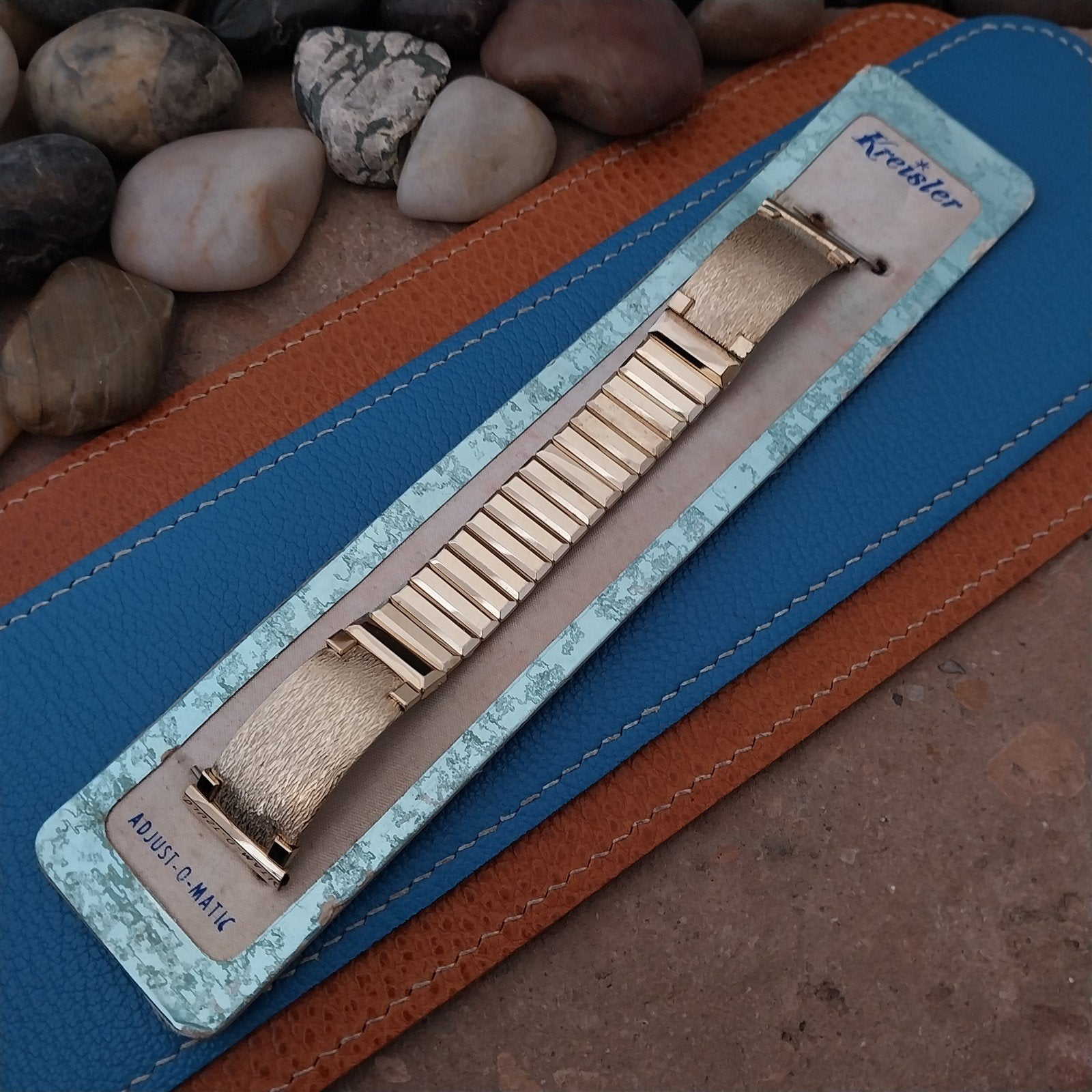 Vintage Gold-Filled 19mm 18mm 17mm Kreisler Double Feature Classic Watch Band