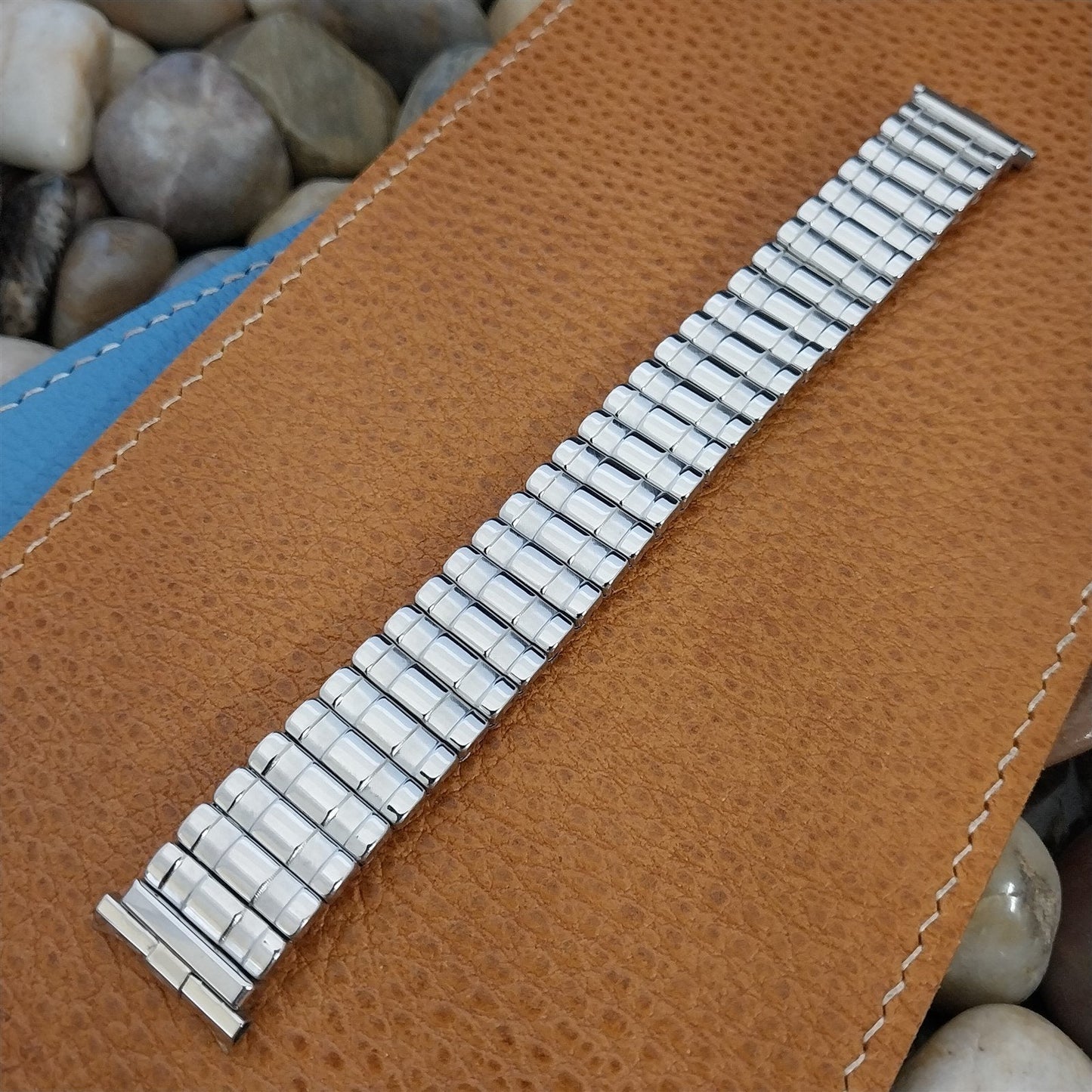 1960s Stainless Steel JB Champion Canada nos 1960s-1970s Vintage Watch Band