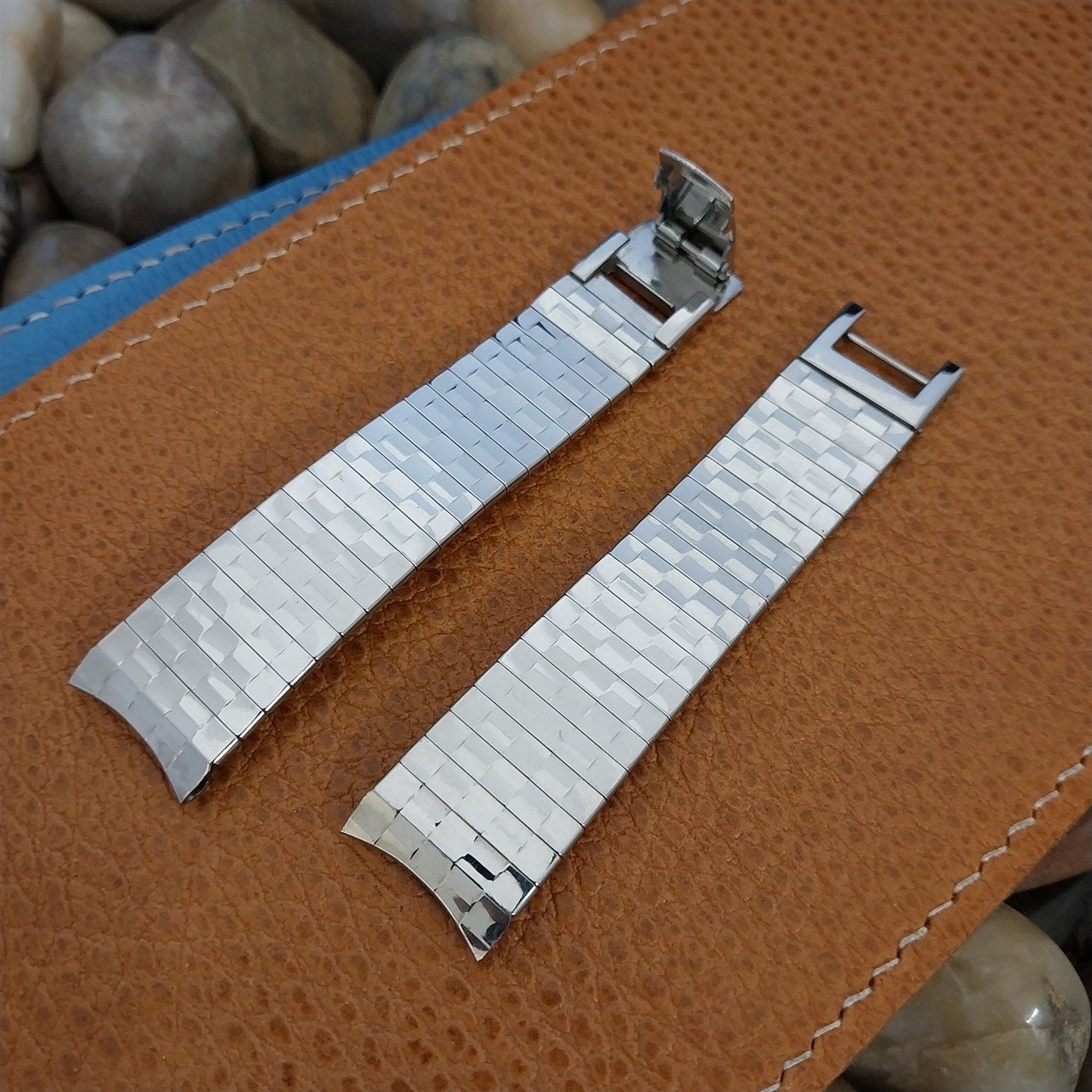 Stainless Steel Kreisler Stelux 18mm Unused nos 960s-1970s Vintage Watch Band