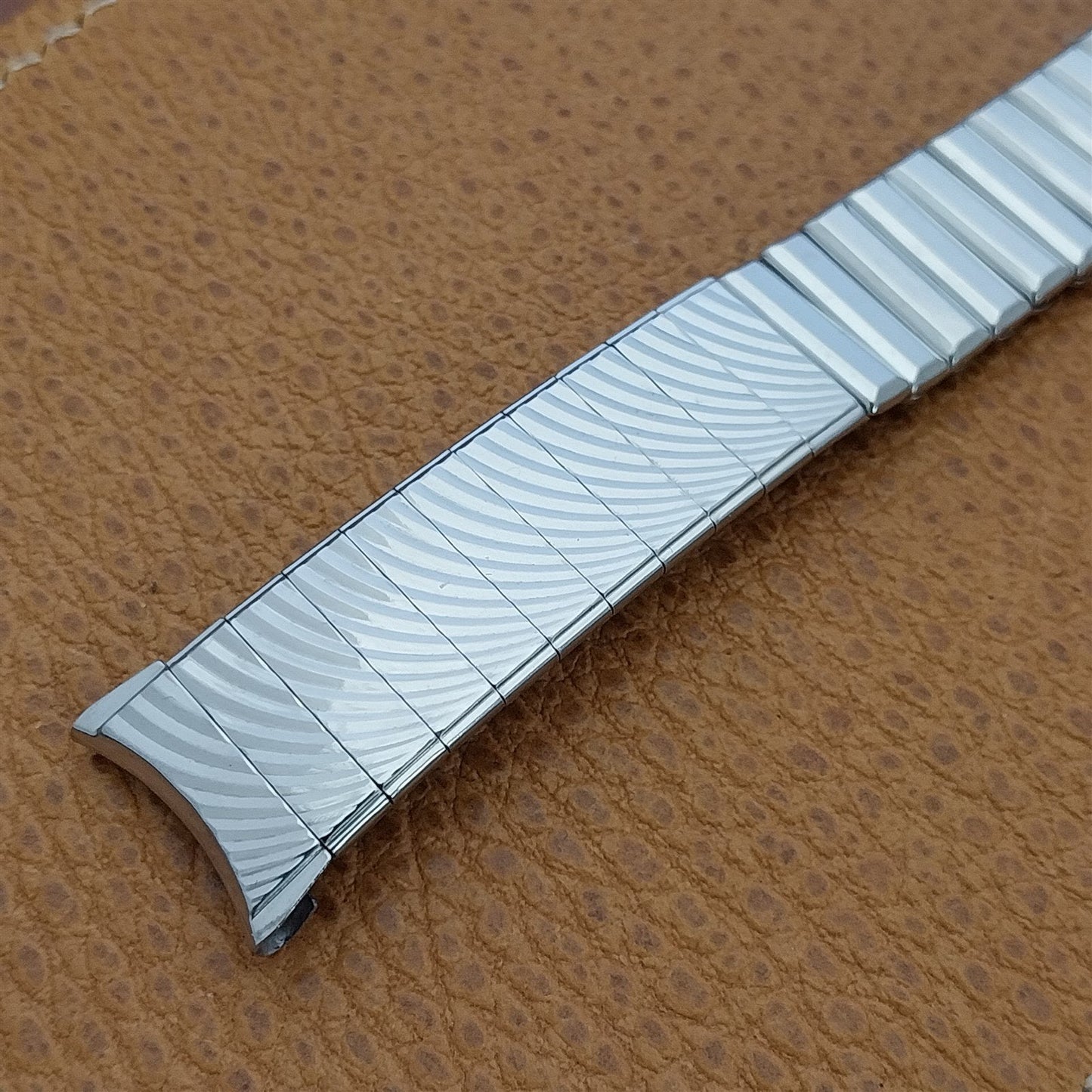 Kreisler Stainless Steel nos 1960s mcm Unused 19mm 18mm 17mm Vintage Watch Band