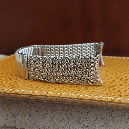 17.2mm JB Champion Canada Stainless Steel Mesh Unused 1960s Vintage Watch Band