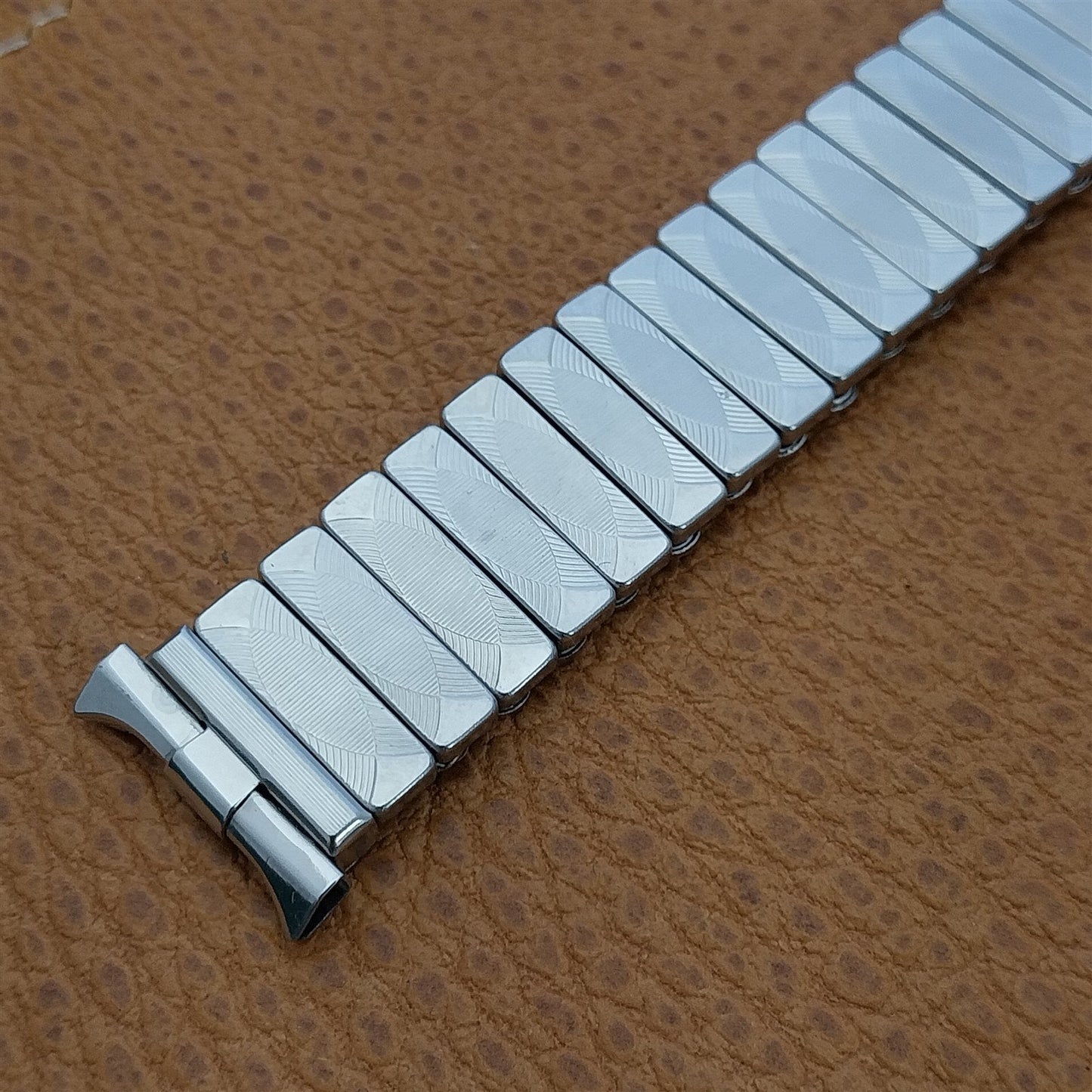 1960s 19mm 18mm 17mm JB Champion Stainless Steel Old-Stock Vintage Watch Band