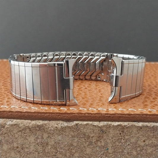 Vintage JB Champion 19mm 18mm 17mm Classic NOS 1960s Stainless Steel Watch Band