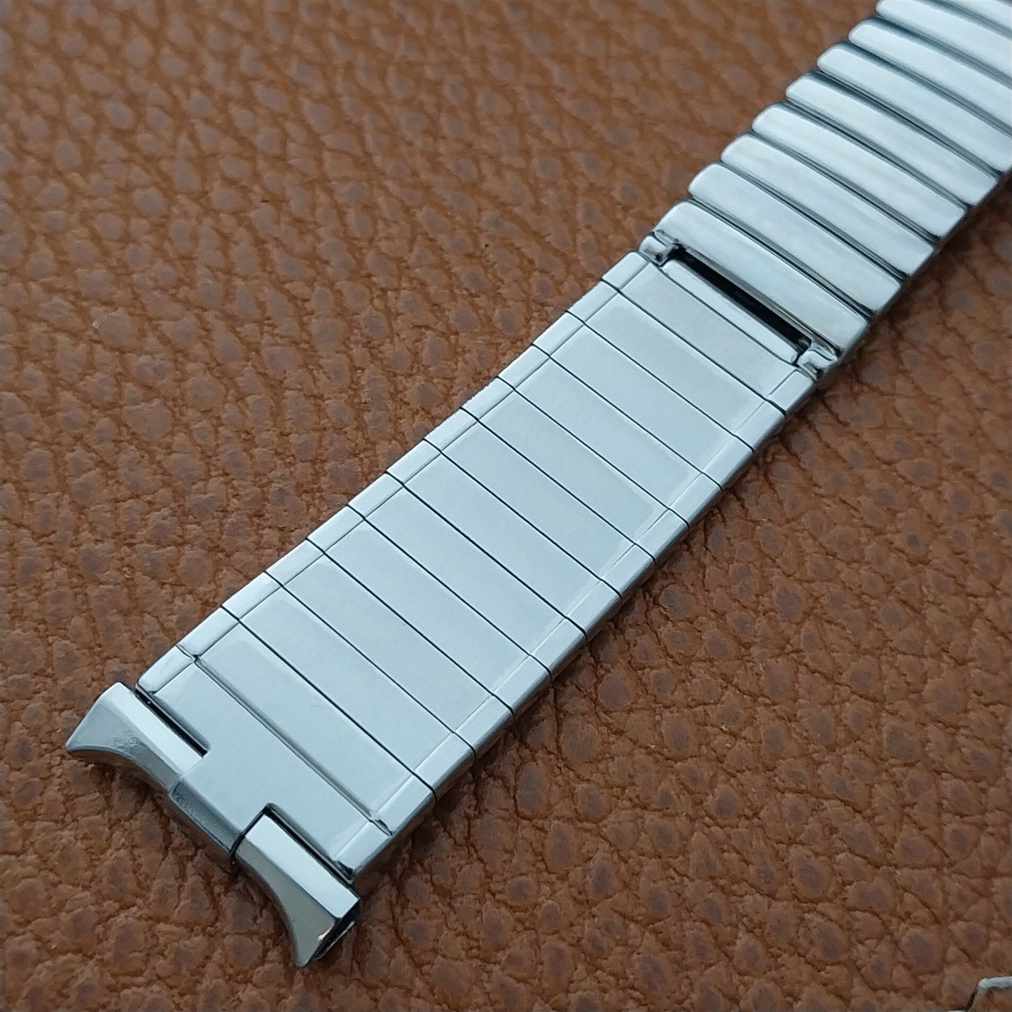 Vintage JB Champion 19mm 18mm 17mm Classic NOS 1960s Stainless Steel Watch Band