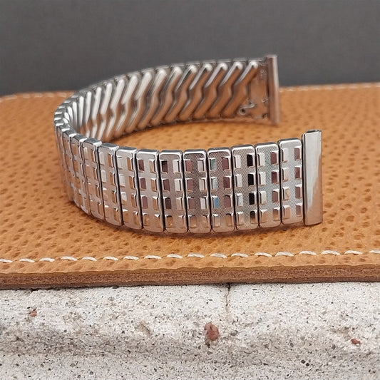 Facile 11/16 Stainless Steel Expansion 1960s-1970s Unused nos Vintage Watch Band