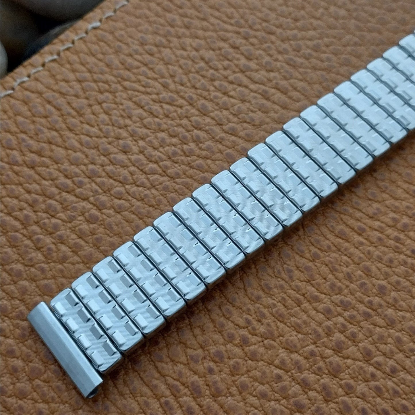 Facile 11/16 Stainless Steel Expansion 1960s-1970s Unused nos Vintage Watch Band