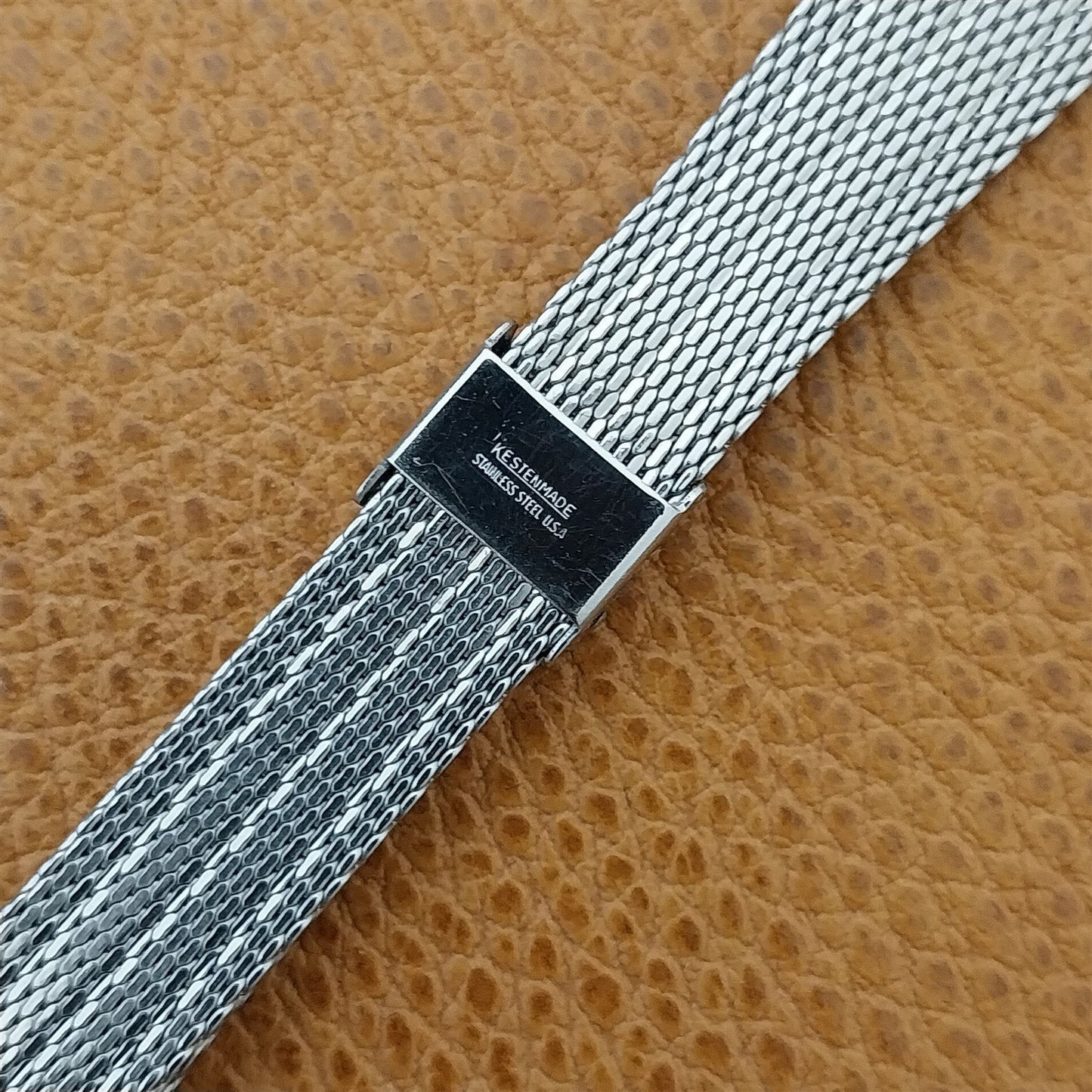 11/16" Kestenmade Imperial Stainless Steel Mesh Unused 1960s Vintage Watch Band