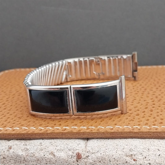 19mm 18mm 1957 Speidel Maraca 10k White Gold-Fill Unused MCM Vintage Watch Band