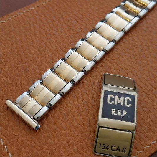 20mm 19mm 18mm 14k Gold RGP Kiefer-Cadman Unused 1950s 1960s Vintage Watch Band