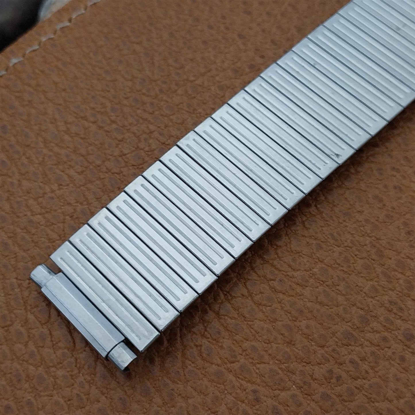 Unused Wide Stainless Steel Expansion 19mm 20mm 22mm nos Vintage Watch Band