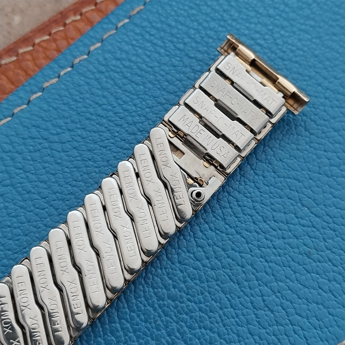 19mm 18mm Lenox Gold-Filled Stretch Unused 1960s Vintage Watch Band
