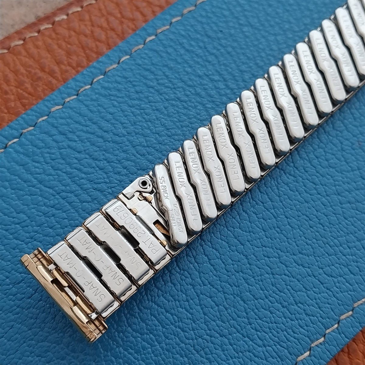19mm 18mm Lenox Gold-Filled Stretch Unused 1960s Vintage Watch Band