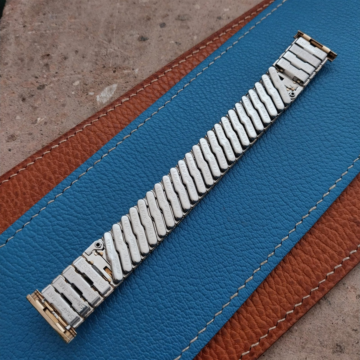 19mm 18mm Lenox Gold-Filled Stretch Unused 1960s Vintage Watch Band