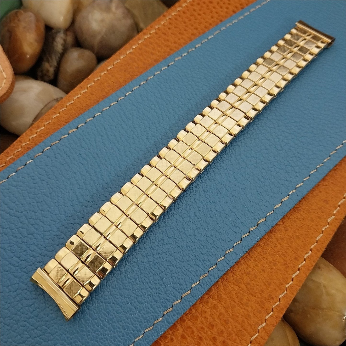 17mm JB Champion Canada Gold-Filled Expansion Unused 1960s Vintage Watch Band