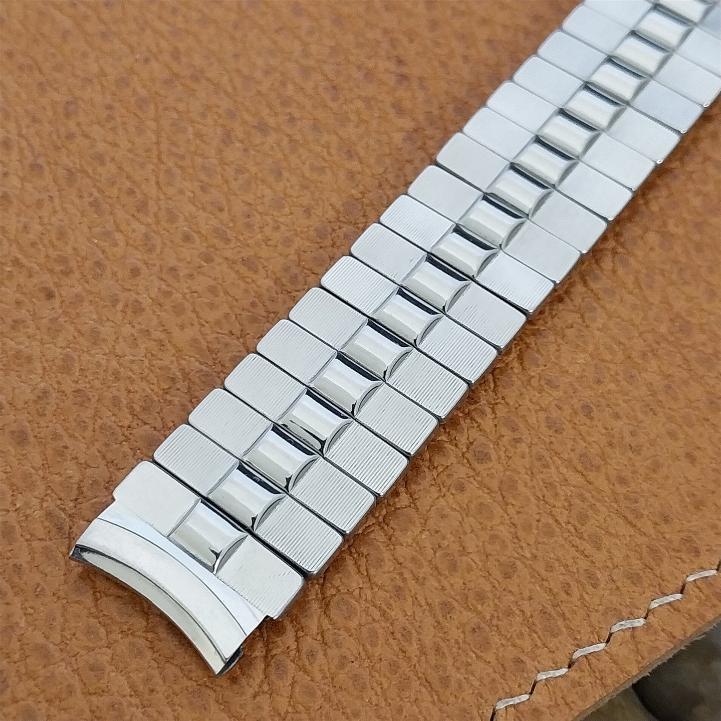 5/8" Prospect Stainless Steel Scissor Expansion nos Unused Vintage Watch Band