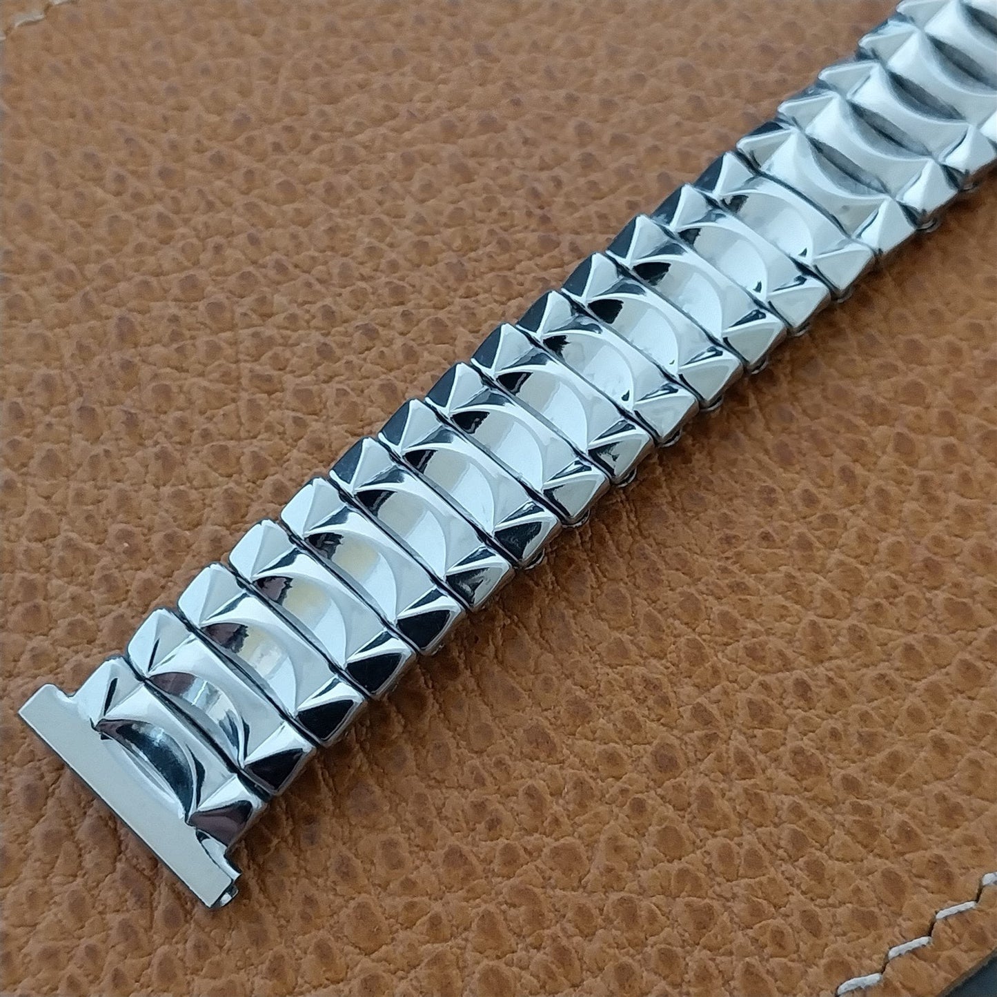 Metalliflex Stainless Steel 16mm 18mm 19mm Unused nos 1960s Vintage Watch Band