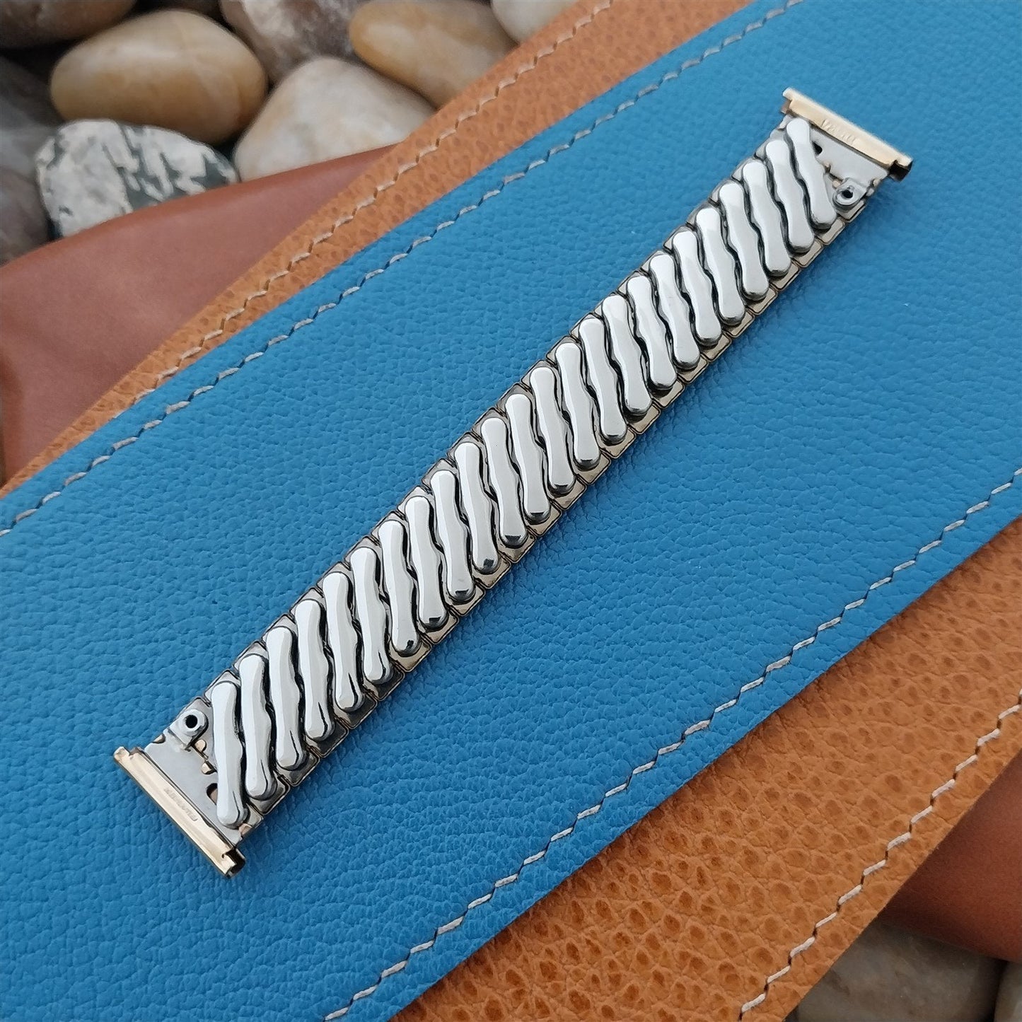 Bellavance 10k Gold-Filled Short Unused 1950s Vintage Watch Band 16mm 18mm 19mm