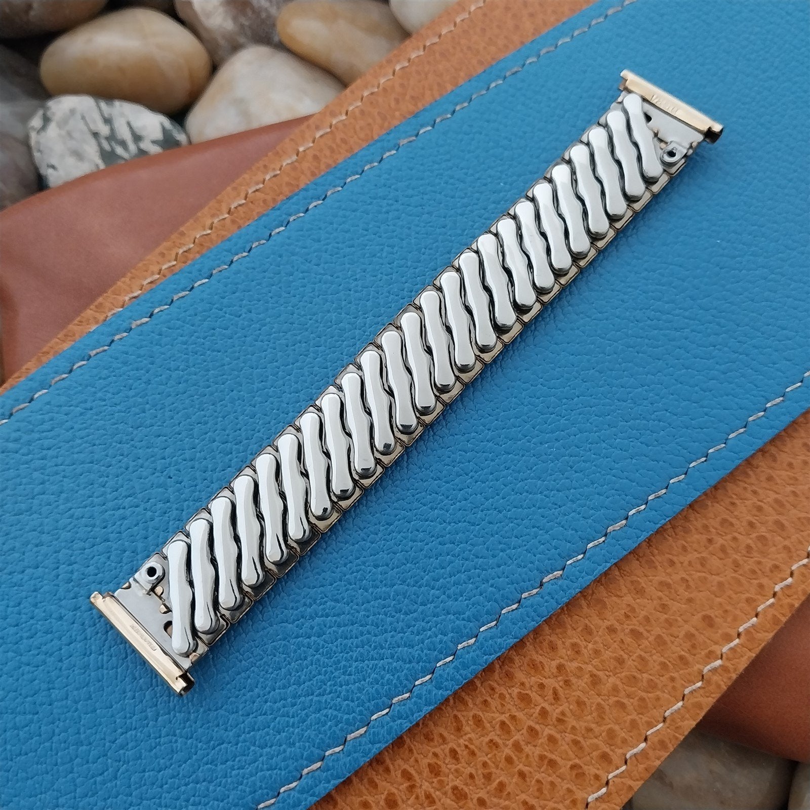 Bellavance 10k Gold-Filled Short Unused 1950s Vintage Watch Band 16mm 18mm 19mm