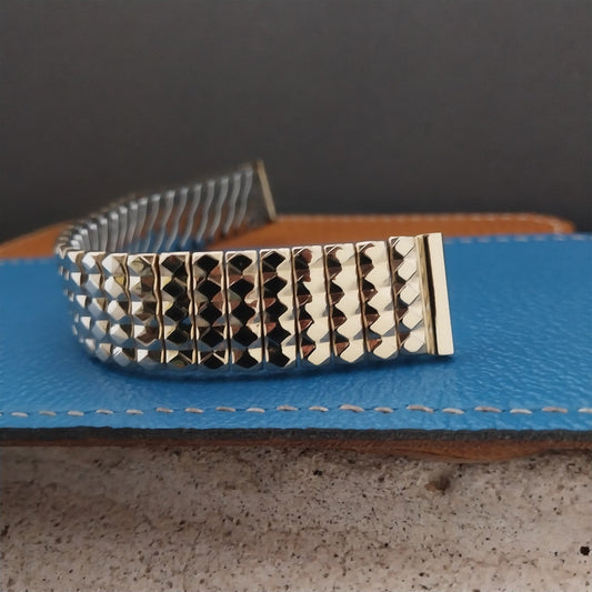 5/8" 10k Gold-Filled Expansion nos Bellavance 1950s Vintage Watch Band