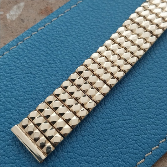 5/8" 10k Gold-Filled Expansion nos Bellavance 1950s Vintage Watch Band