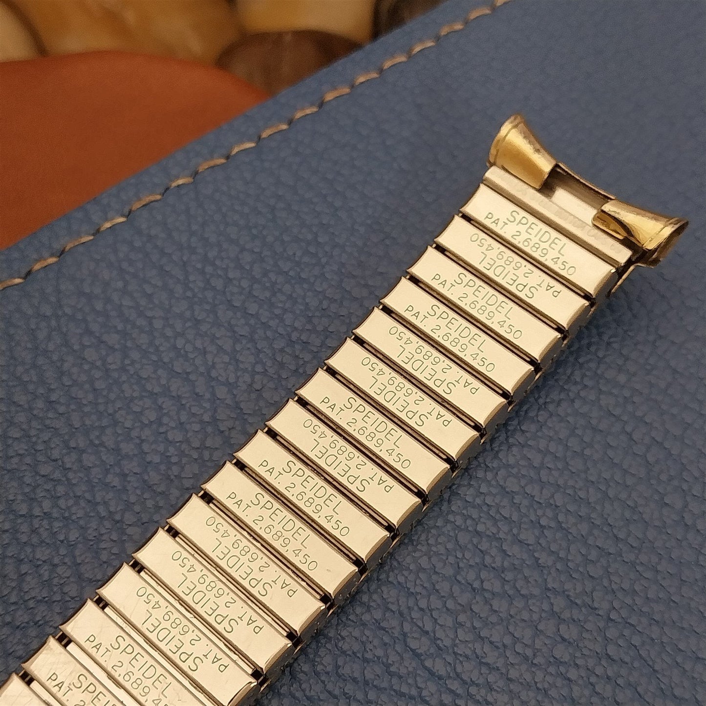 1969 Speidel 10k Gold-Filled Valencia 19mm 18mm 17mm Unused Vintage Watch Band