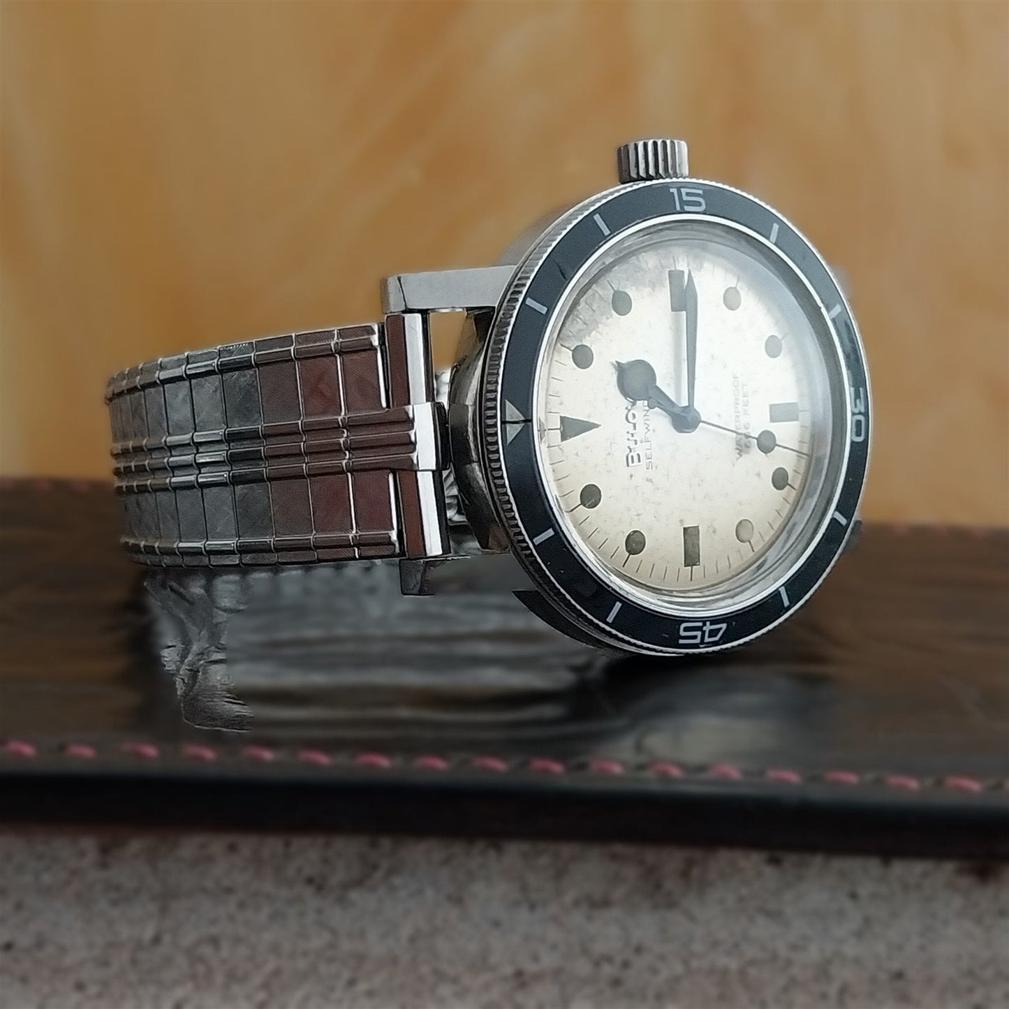 19mm 18mm JB Champion Stainless Steel Expansion Unused 1960s Vintage Watch Band