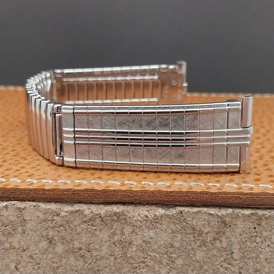 19mm 18mm JB Champion Stainless Steel Expansion Unused 1960s Vintage Watch Band