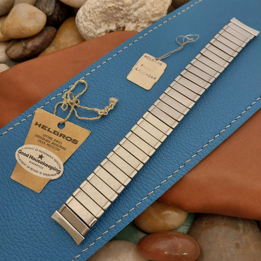 Helbros Thor Original Morflex Japan Stainless Steel Unused Vintage Watch Band