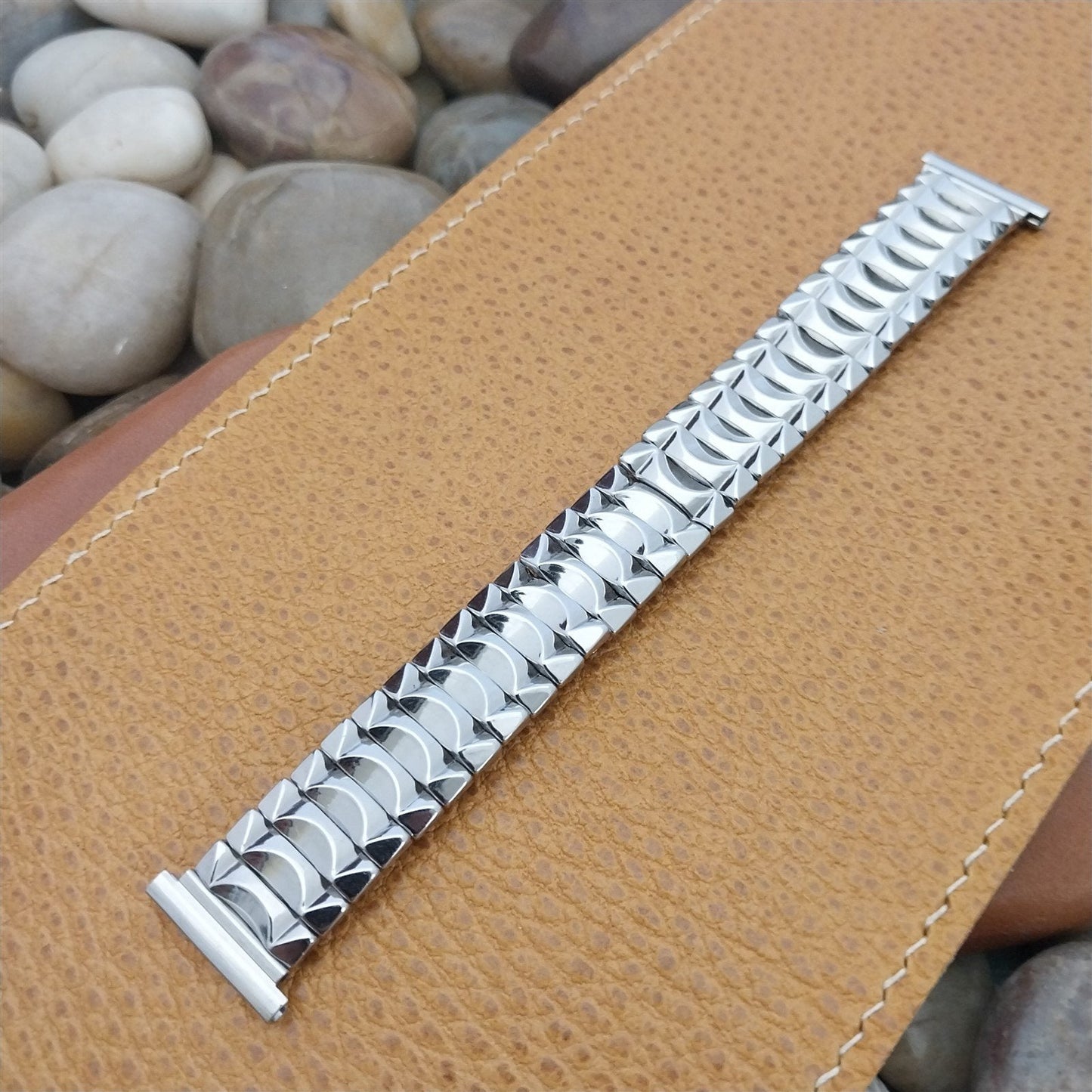 Metalliflex Stainless Steel 16mm 18mm 19mm nos Classic 1960s Vintage Watch Band