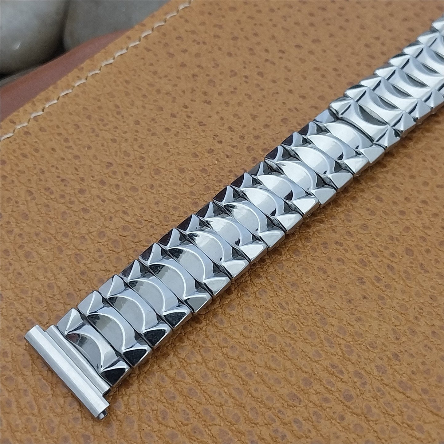 Metalliflex Stainless Steel 16mm 18mm 19mm nos Classic 1960s Vintage Watch Band