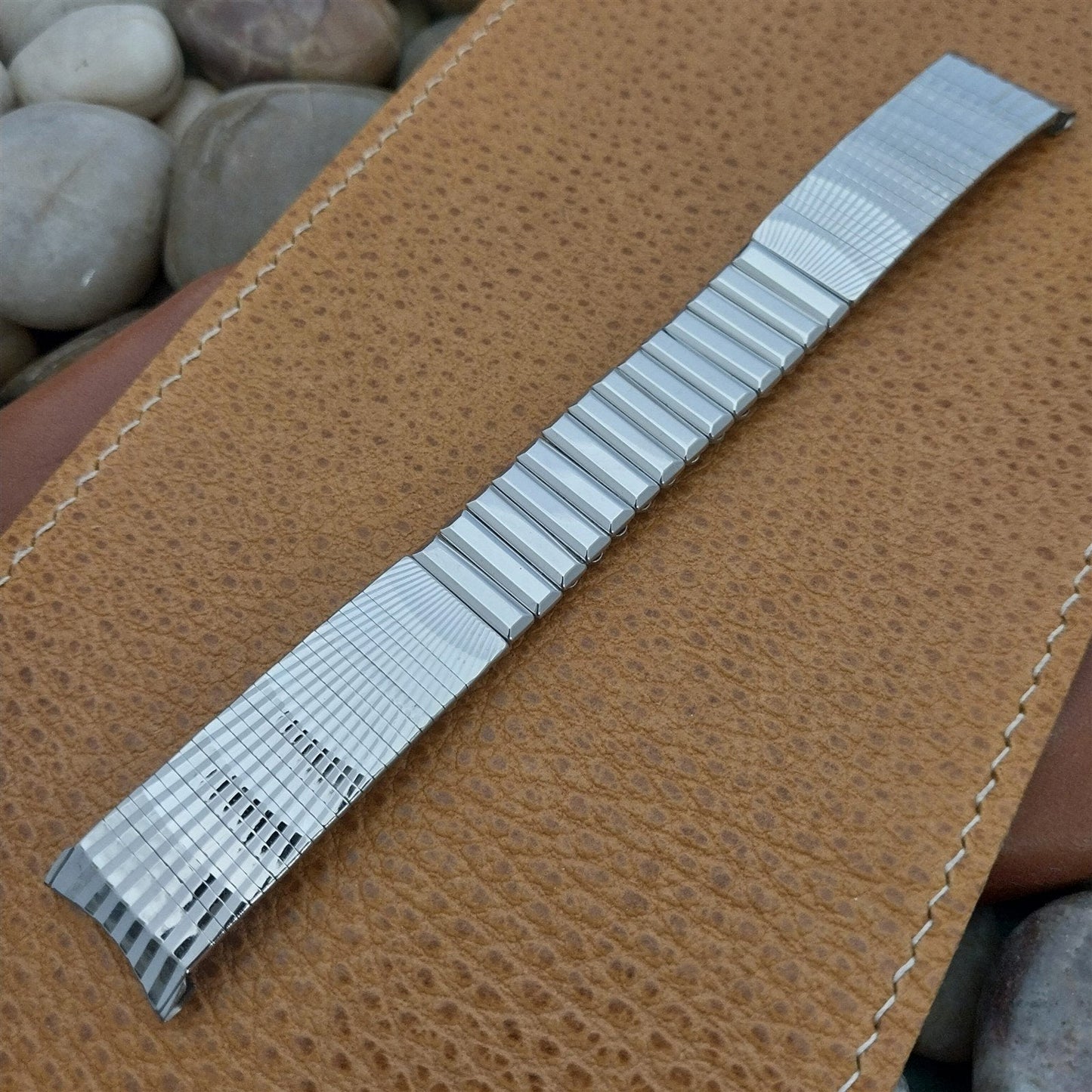 19mm 18mm Kreisler Stainless Steel nos Unused Classic 1960s Vintage Watch Band