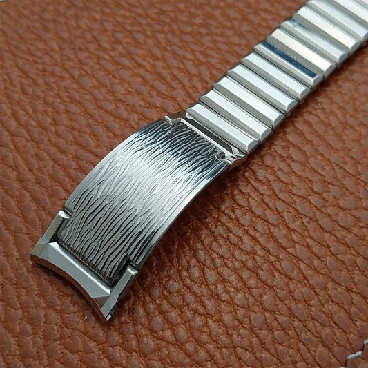 Vintage 17.2mm Stainless Steel Stretch Kreisler Unused Classic Watch Band