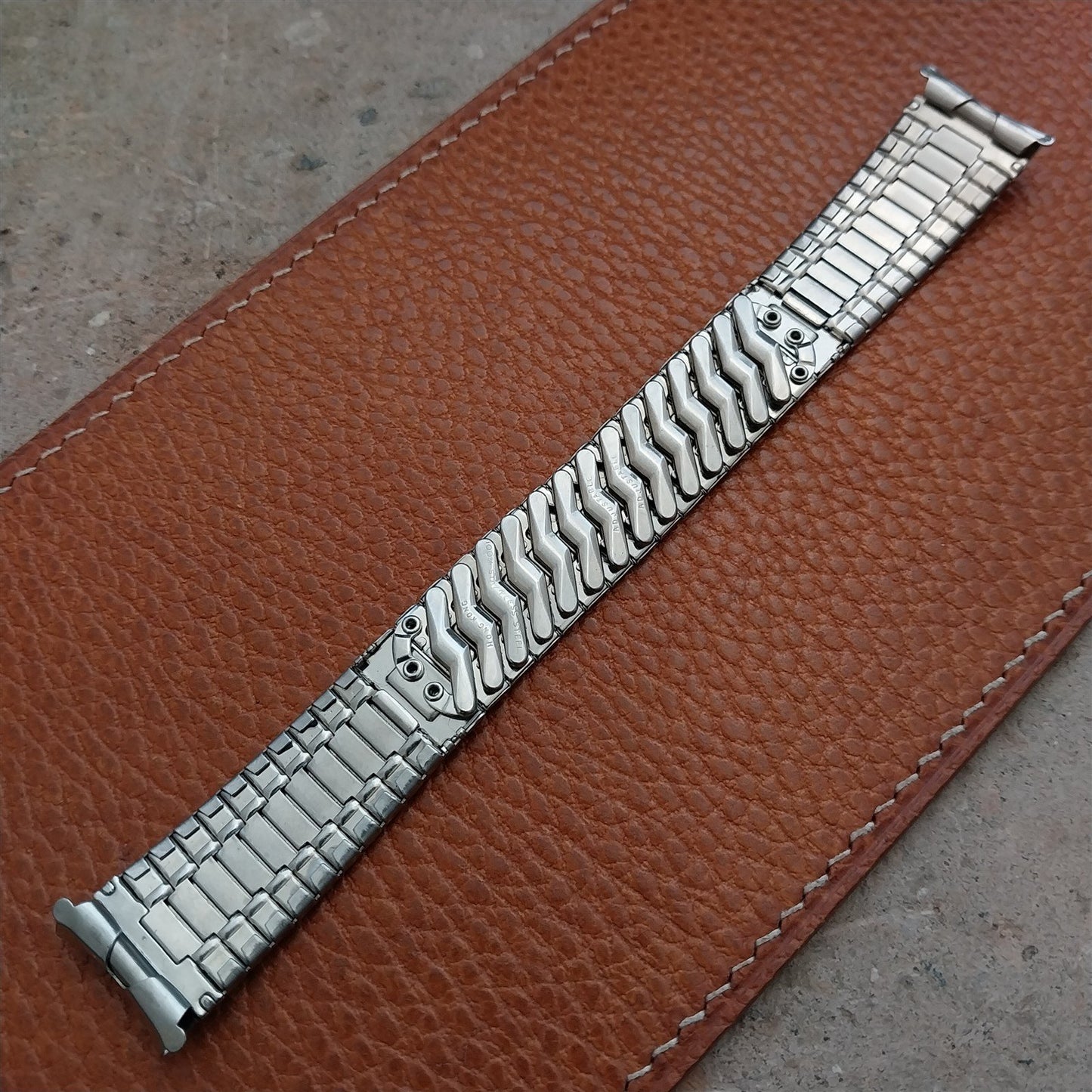 18mm Stainless Steel 1960s-1970s nos Unused Vintage Watch Band