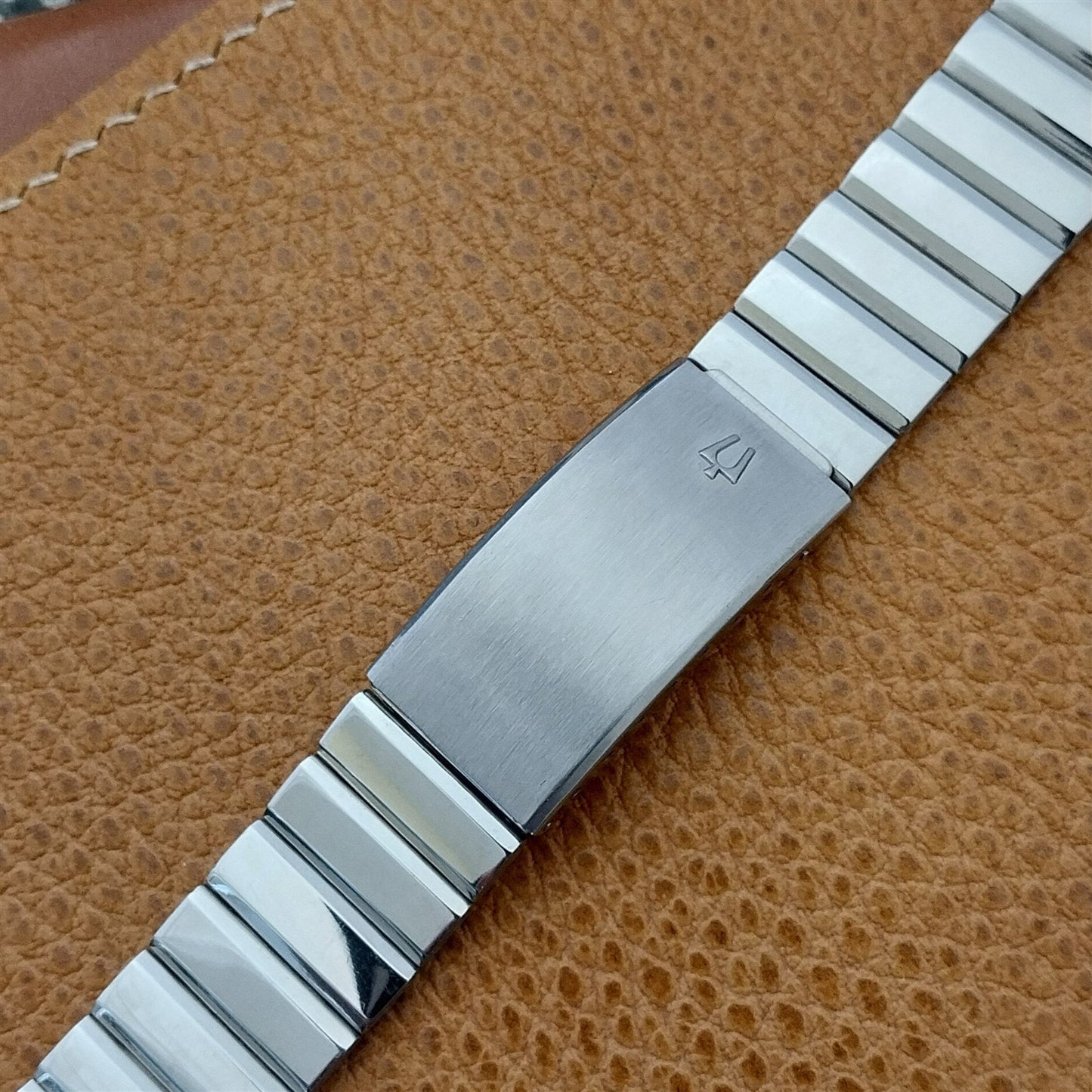 17mm Bulova Accutron Stainless Steel Flat-End Unused nos Vintage Watch Band