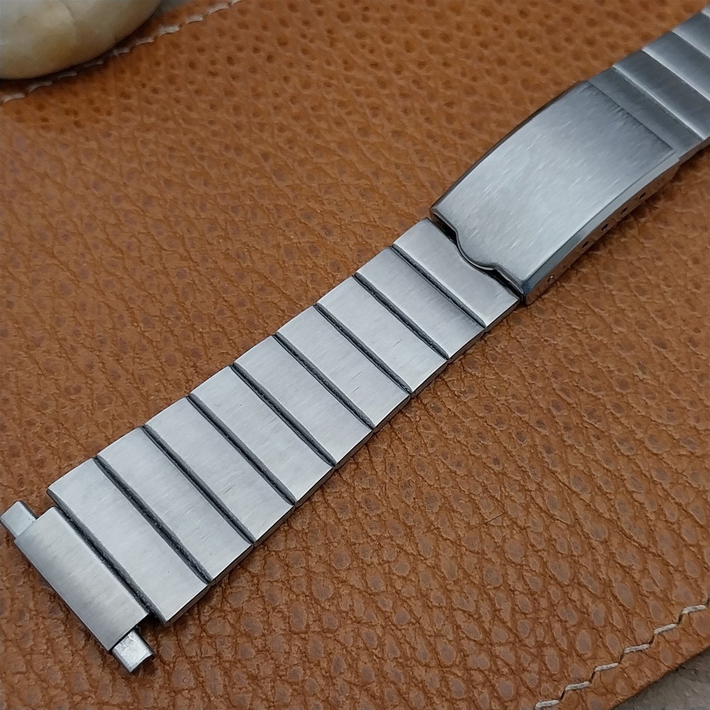Stainless Steel Bar-Link nos Unused 18mm 20mm 22mm Vintage Watch Band