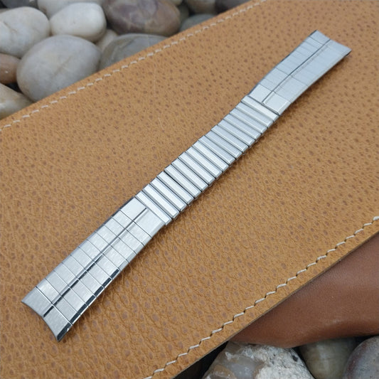 17.2mm Stainless Steel T77 Expansion nos Unused 1970s Vintage Watch Band