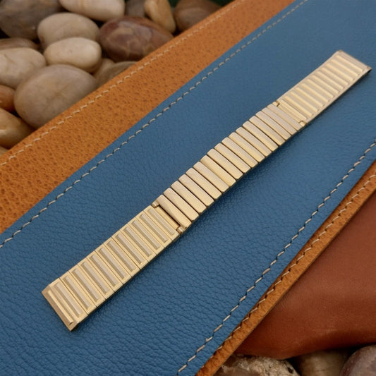 1960s 5/8" JB Champion 10k Yellow Gold-Filled nos Unused Vintage Watch Band