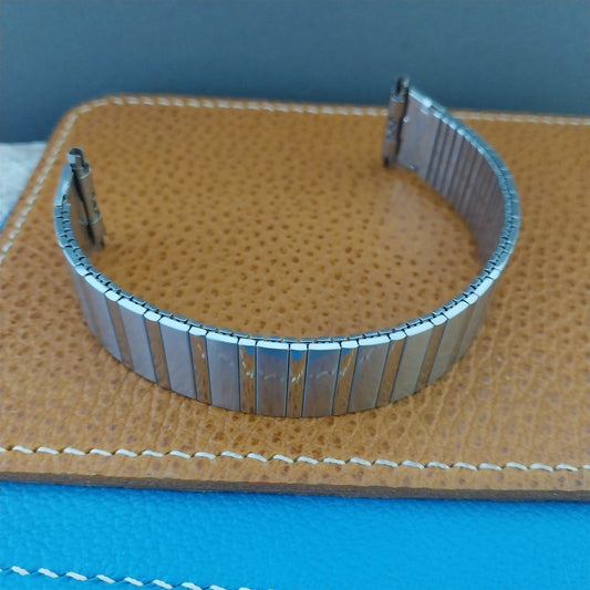 Speidel Stainless Steel nos Flared Thinline Vintage Watch Band Speidel 18mm-22mm