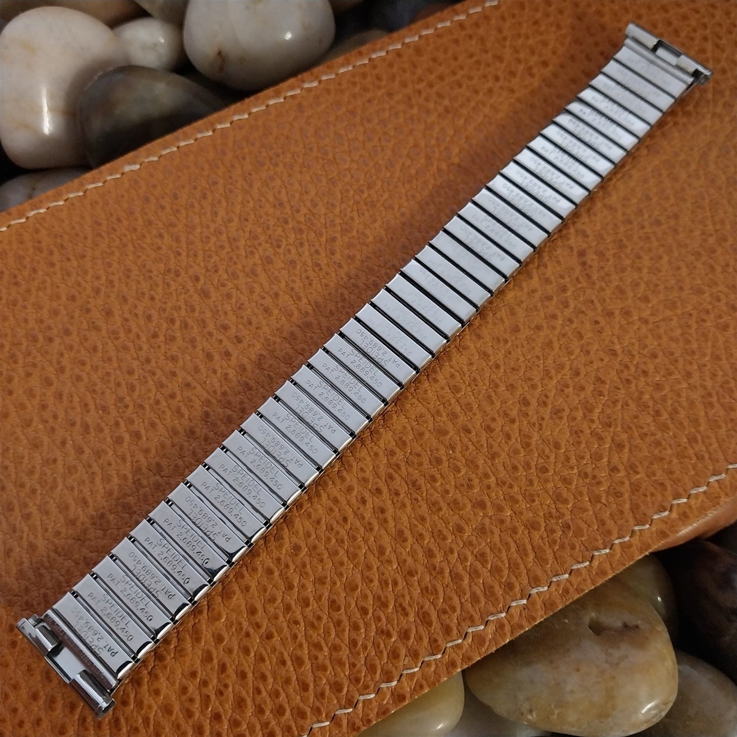 Speidel USA Tribune Stainless Steel Expansion 1970 Unused nos Vintage Watch Band