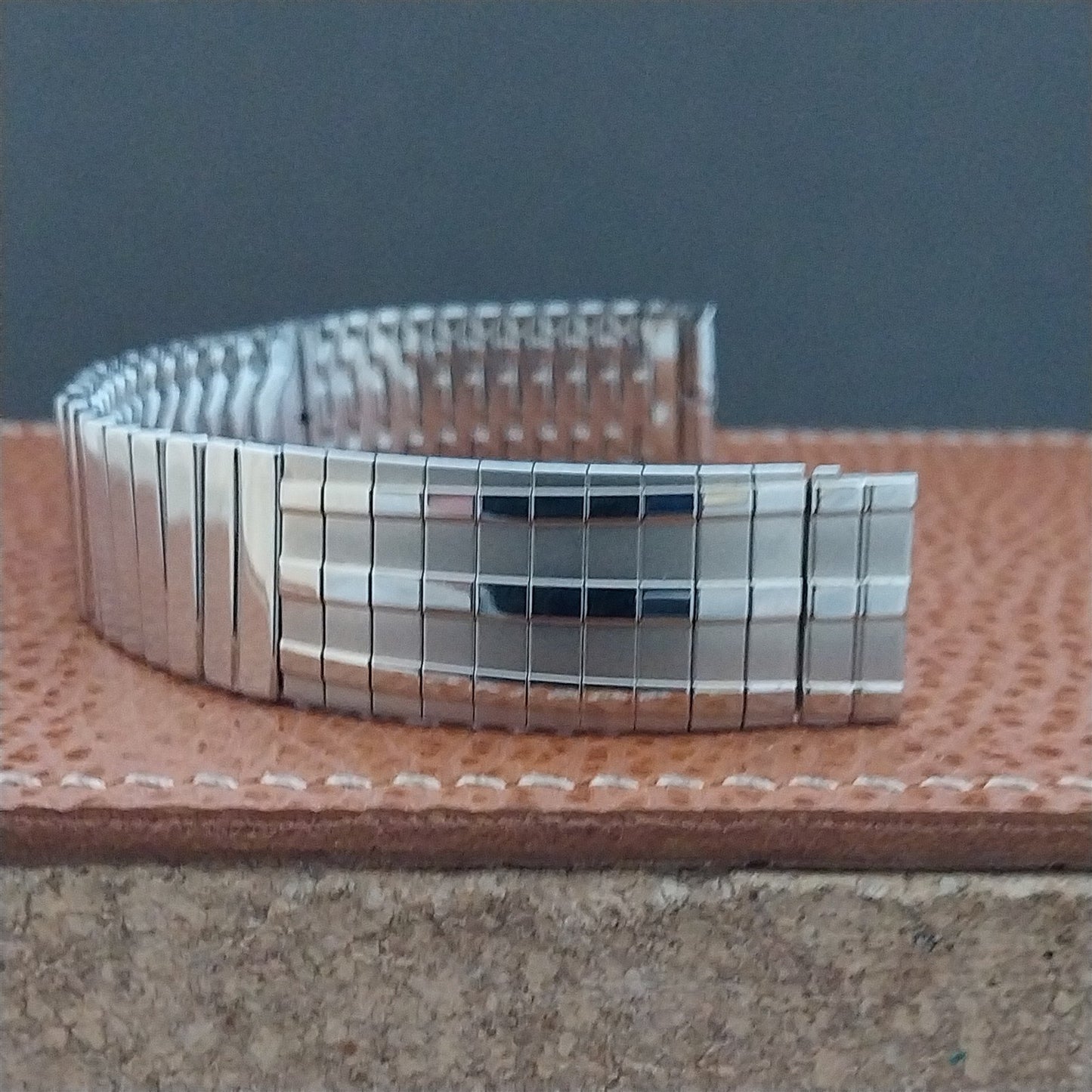 Stainless Steel 5/8" JB Champion Classic Stretch Unused 1950s Vintage Watch Band