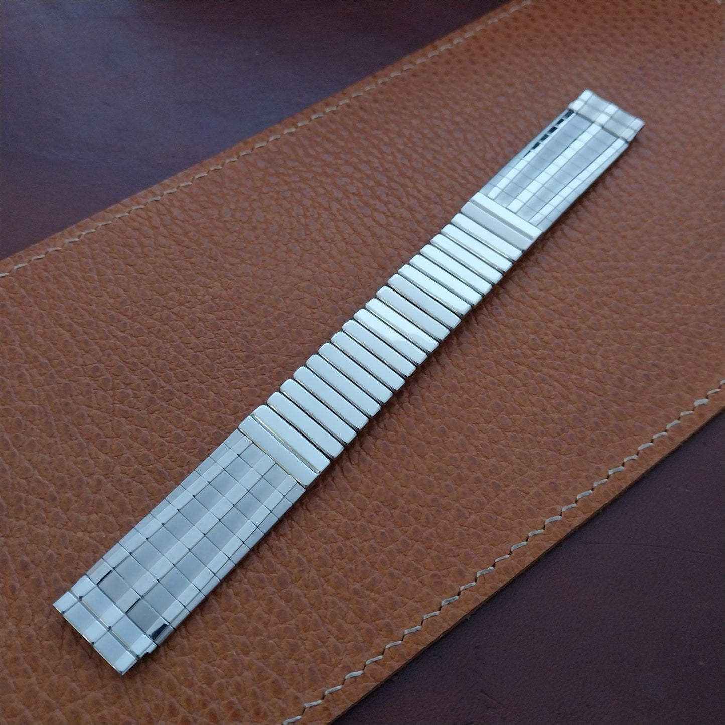 Stainless Steel 5/8" JB Champion Classic Stretch Unused 1950s Vintage Watch Band