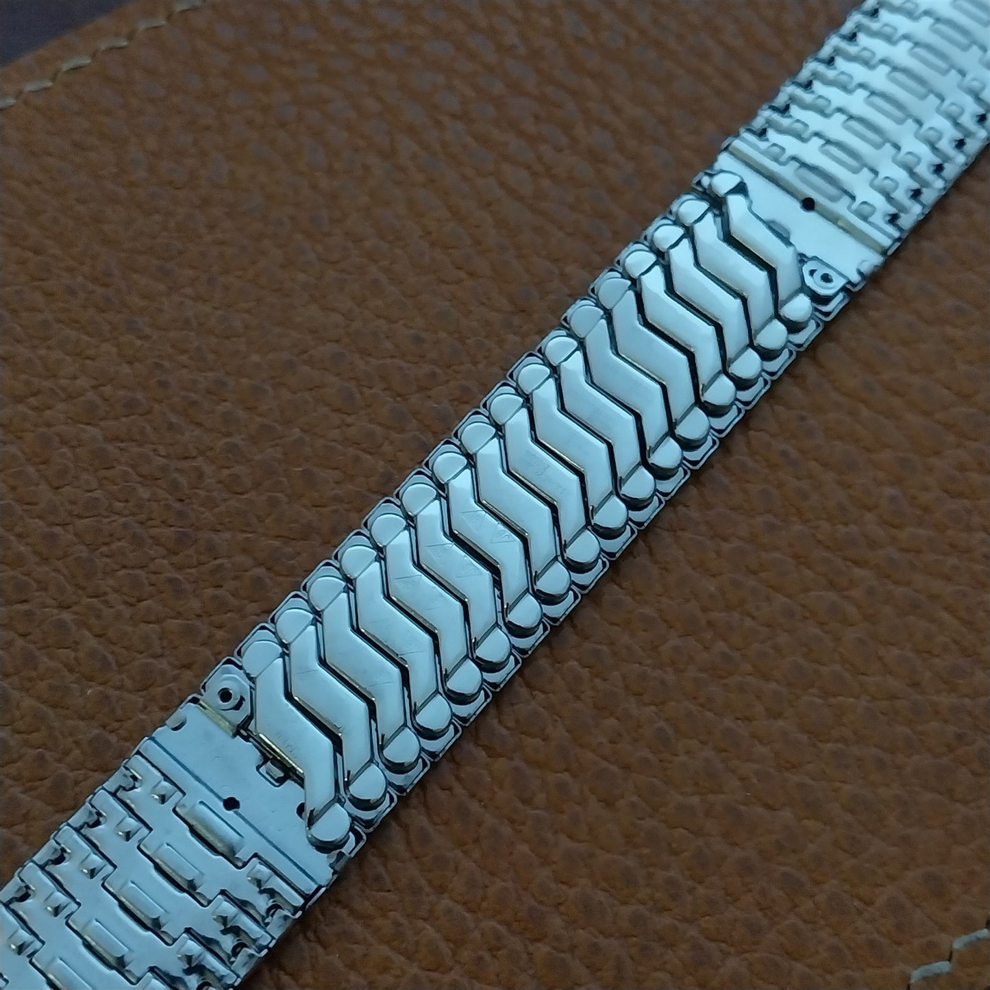 Stainless Steel 5/8" JB Champion Classic Stretch Unused 1950s Vintage Watch Band