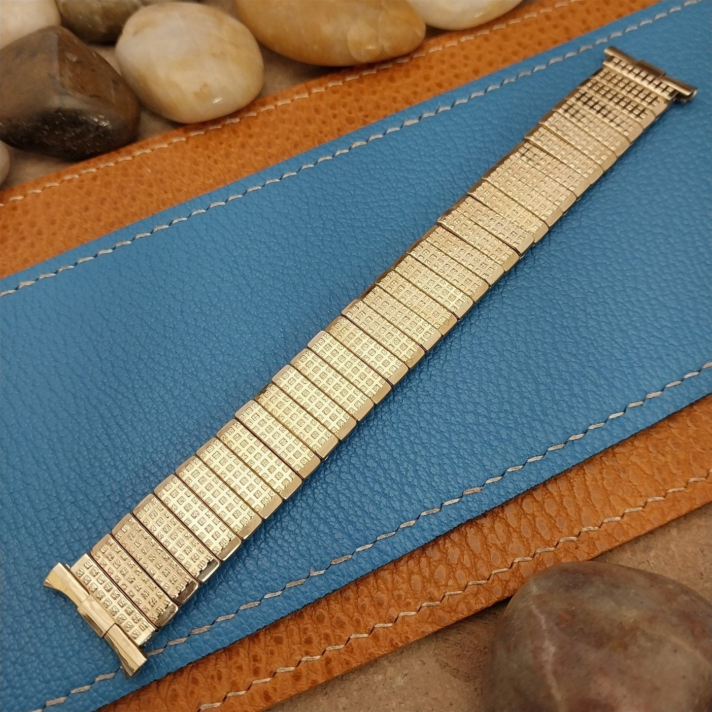 Vintage Yellow Gold-Filled 19mm 18mm 17mm Baldwin Unused NOS 1960s Watch Band