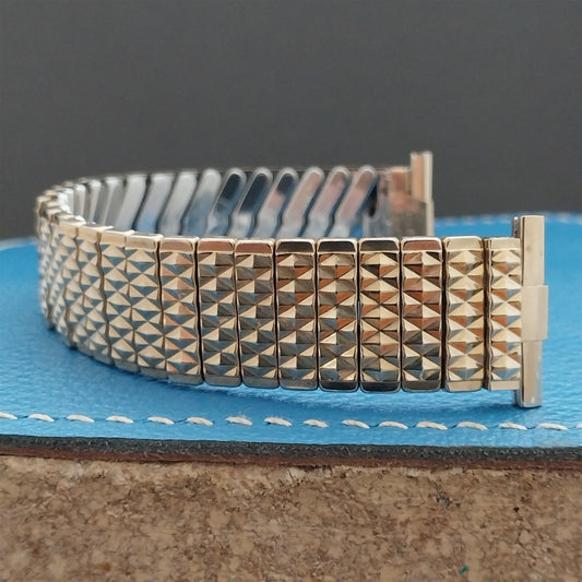 mcm 10k Yellow Gold-Filled 19mm Baldwin Bowles Unused 1960s Vintage Watch Band