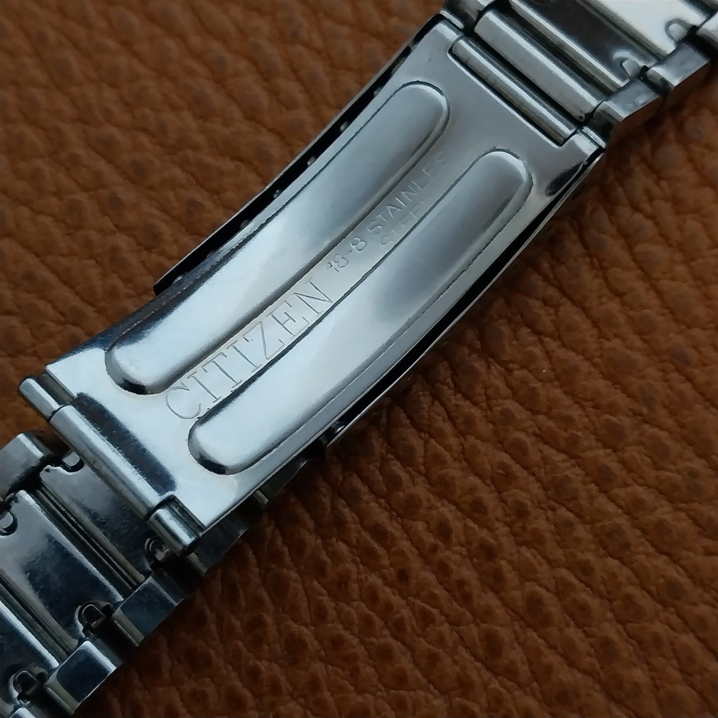 18mm Citizen 18-8 Stainless Steel Classic Unused nos Vintage Watch Band