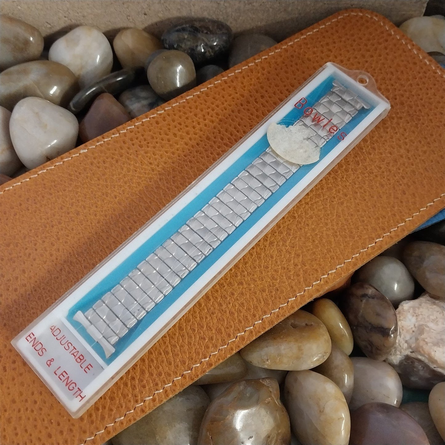 16mm 18mm 19mm Baldwin Stainless Steel Expansion Unused 1960s Vintage Watch Band