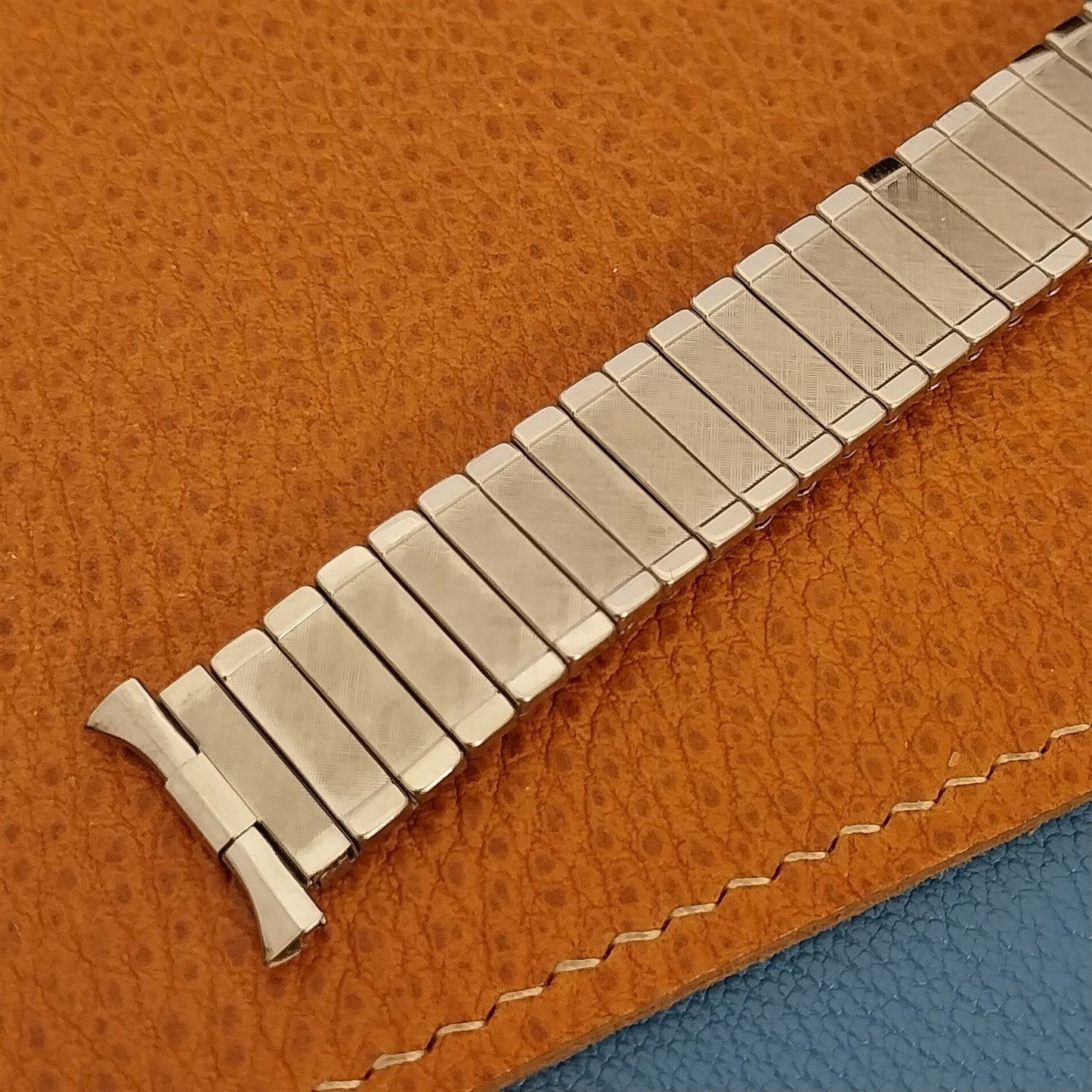 16mm 18mm 19mm Baldwin Stainless Steel Expansion Unused 1960s Vintage Watch Band