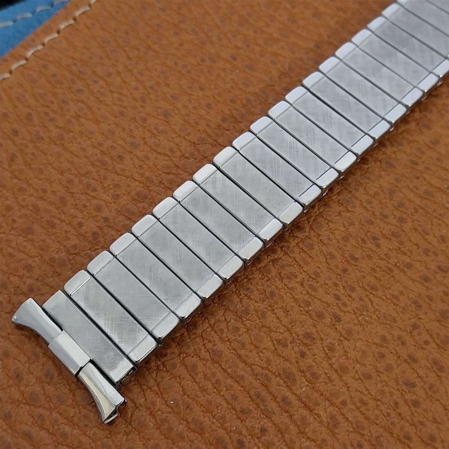 16mm 18mm 19mm Baldwin Stainless Steel Expansion Unused 1960s Vintage Watch Band