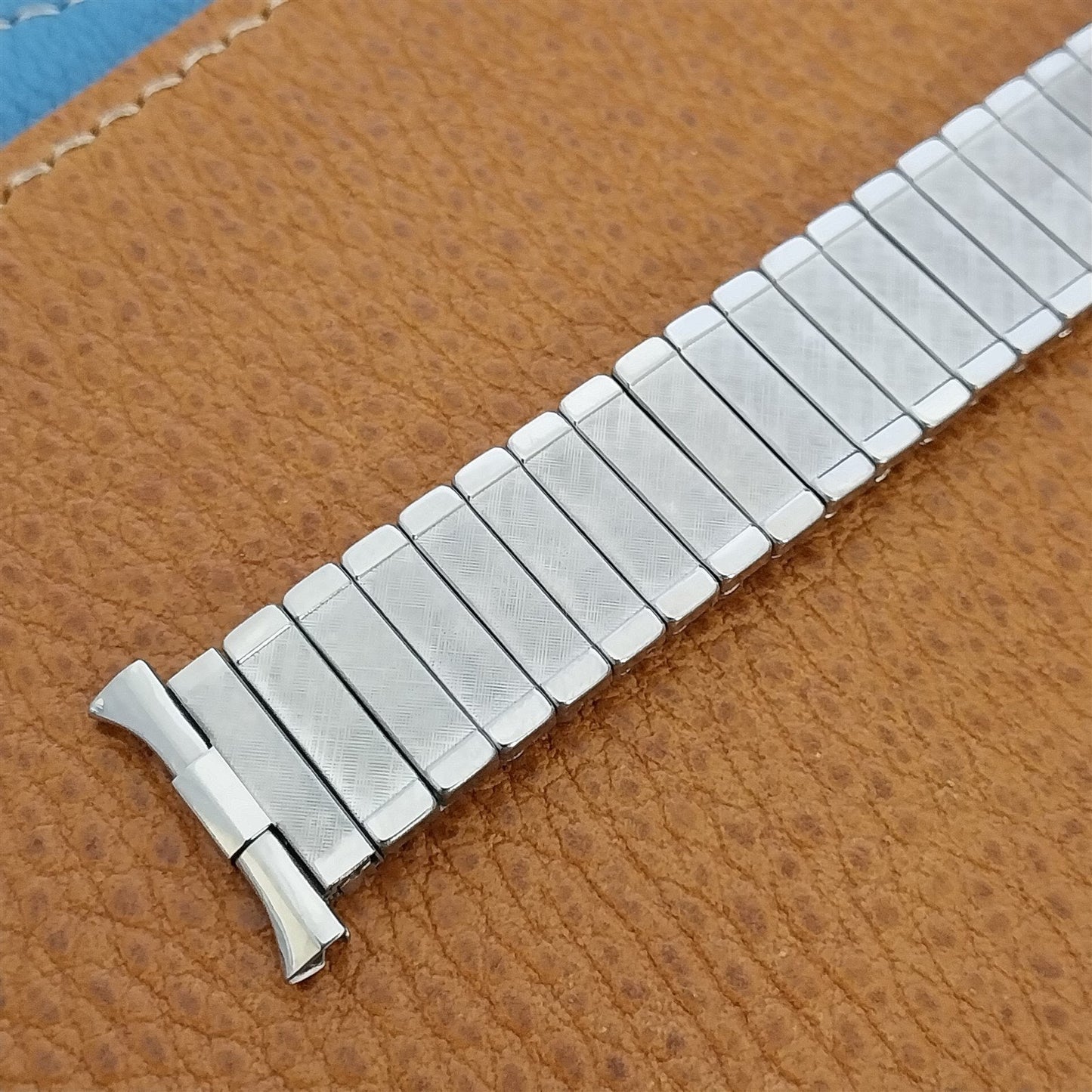 16mm 18mm 19mm Baldwin Stainless Steel Expansion Unused 1960s Vintage Watch Band